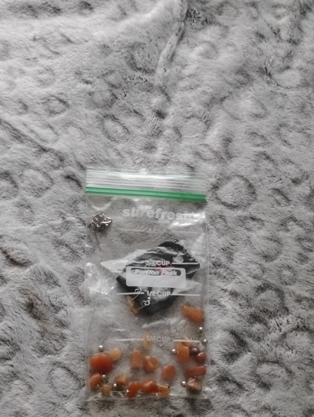 paparazzi Orange Stone Bead Earrings Set
